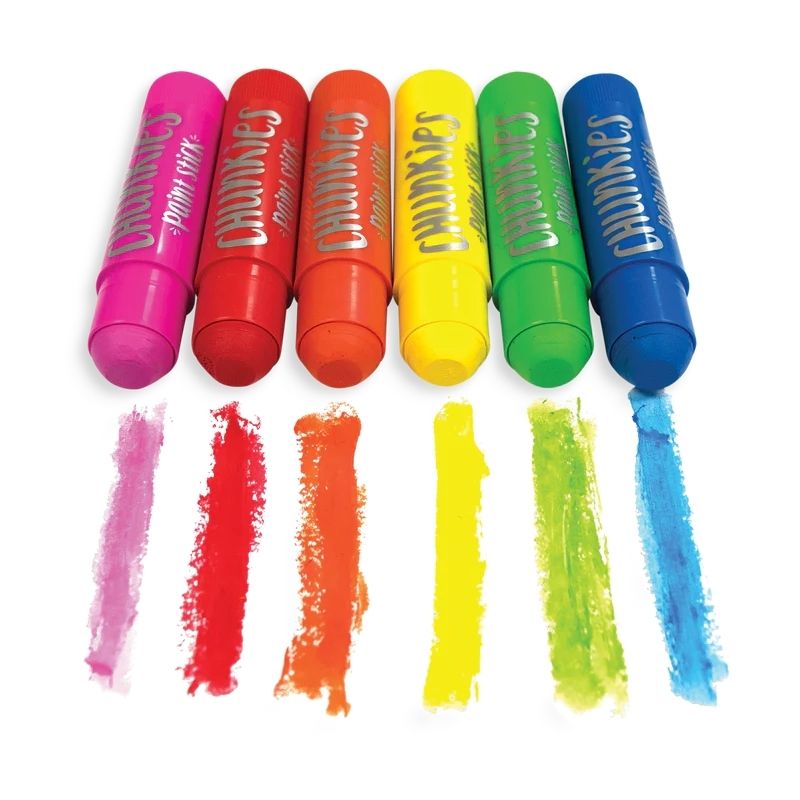 Ooly Chunkies Paint Sticks Set of 6 - Classic